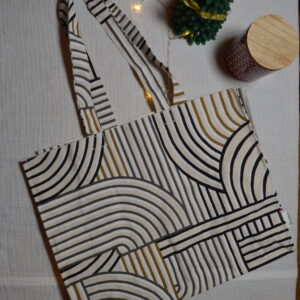 Sac cabas rectangle Géométrique